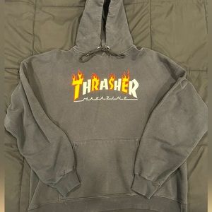 Men’s Black Thrasher Magazine Hoodie